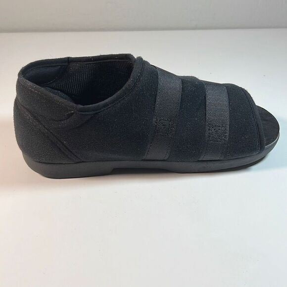 Post-Op Broken Foot & Toe Fracture Medical Walking Shoe. Black. Size Med. 11” Lo - Picture 4 of 8